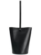 Building Block Basket Tote Bag - Black