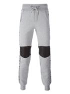 Philipp Plein 'plein Hero' Track Pants, Men's, Size: Large, Grey, Cotton/polyurethane/polyester