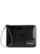 Palm Angels Logo Clutch Bag - Black