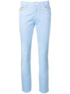 Blugirl Embellished Pocket Jeans - Blue