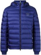 Hackett Padded Zipped Jacket, Men's, Size: Small, Blue, Feather Down/nylon