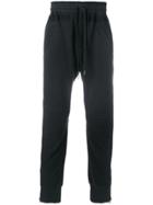 Amen Zip-detailed Biker Track Pants - Grey