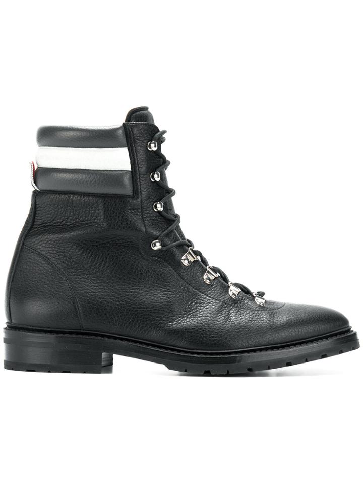 Thom Browne Ski Boot In Deerskin - Black