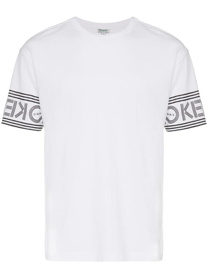 Kenzo Logo Accent Cotton T-shirt - White