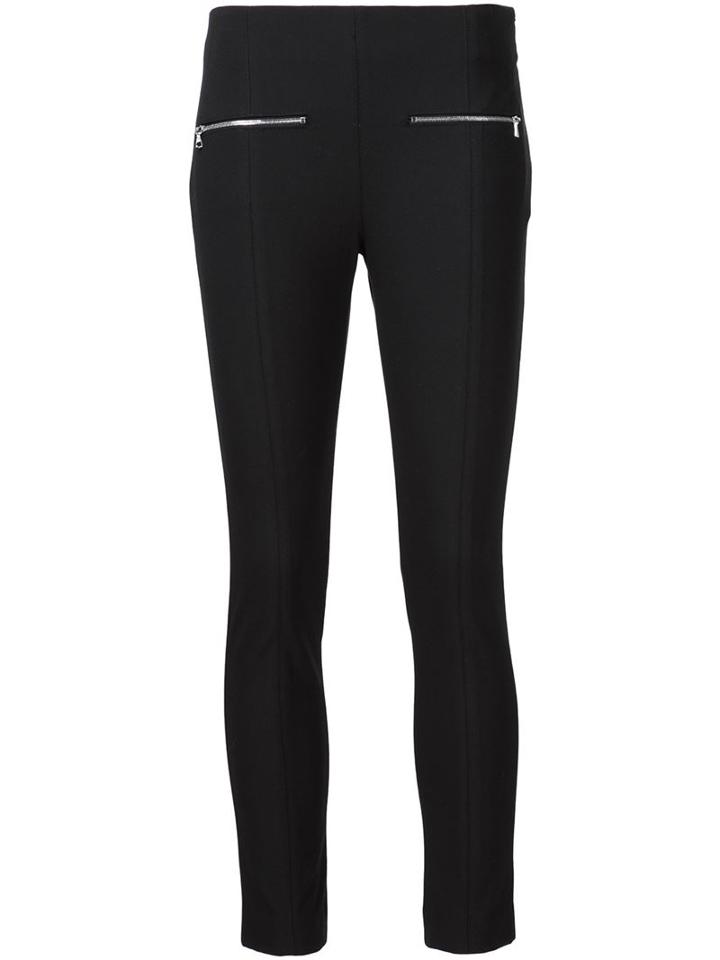 Rag & Bone Zip Detail Skinny 'annie' Cropped Trousers