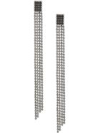 Ader. Bijoux Long Ball Chain Earrings - Metallic