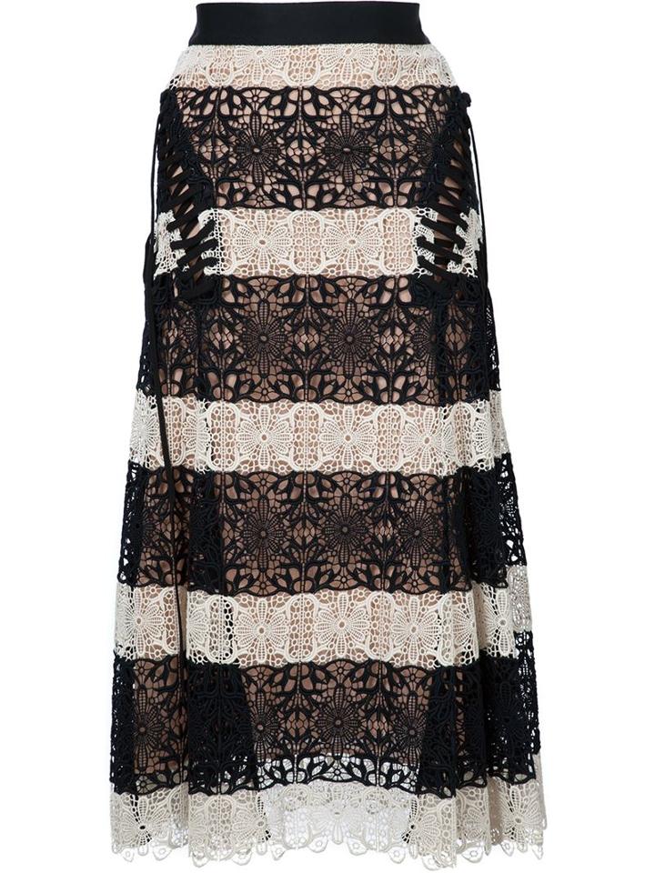 Derek Lam Crochet Skirt