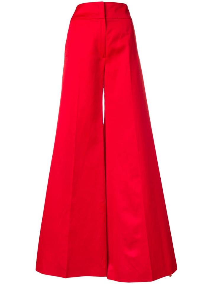 Pt01 High-waist Flared Trousers