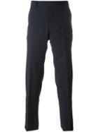 Maison Margiela Slim Fit Trousers, Men's, Size: 48, Blue, Cotton/viscose/virgin Wool