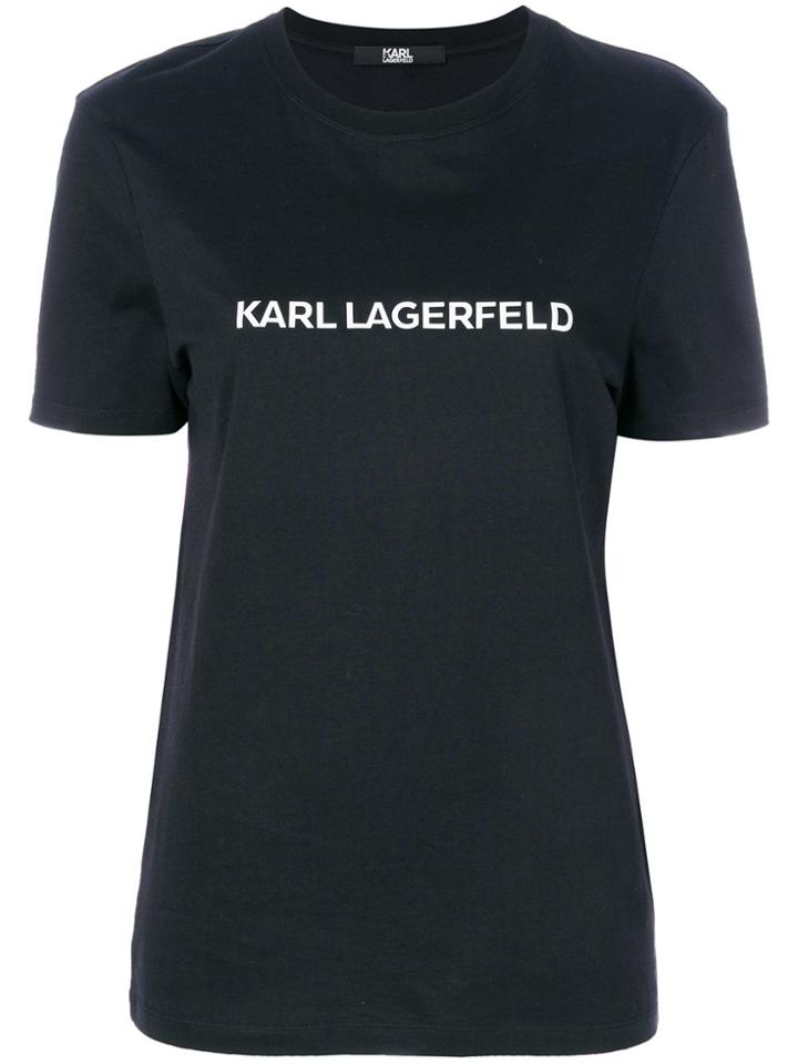 Karl Lagerfeld Karl's Essential T-shirt - Black