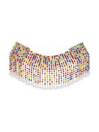 Miu Miu Crystal Necklace - Multicolour