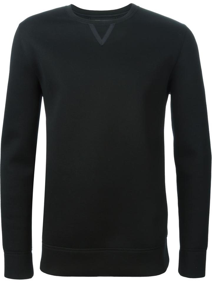 Helmut Lang Crew Neck Sweatshirt, Men's, Size: Small, Black, Modal