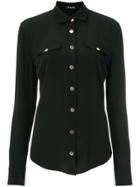 Balmain Button-embellished Shirt - Black