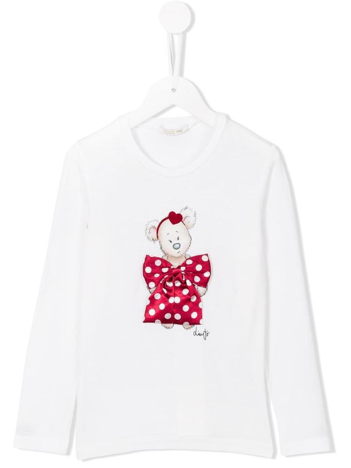 Liu Jo Kids 'dolly' T-shirt, Girl's, Size: 6 Yrs, White