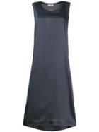 Jil Sander Sleeveless Jersey Dress - Blue