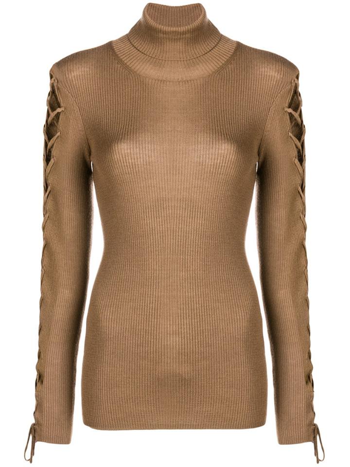 P.a.r.o.s.h. Turtleneck Sweater - Neutrals