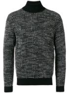 Ermenegildo Zegna Roll Neck Jumper - Black