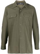 John Richmond Military Shirt - Green