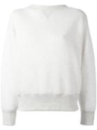 Sacai - Lace-up Boat Neck Sweatshirt - Women - Cotton/nylon - 3, White, Cotton/nylon
