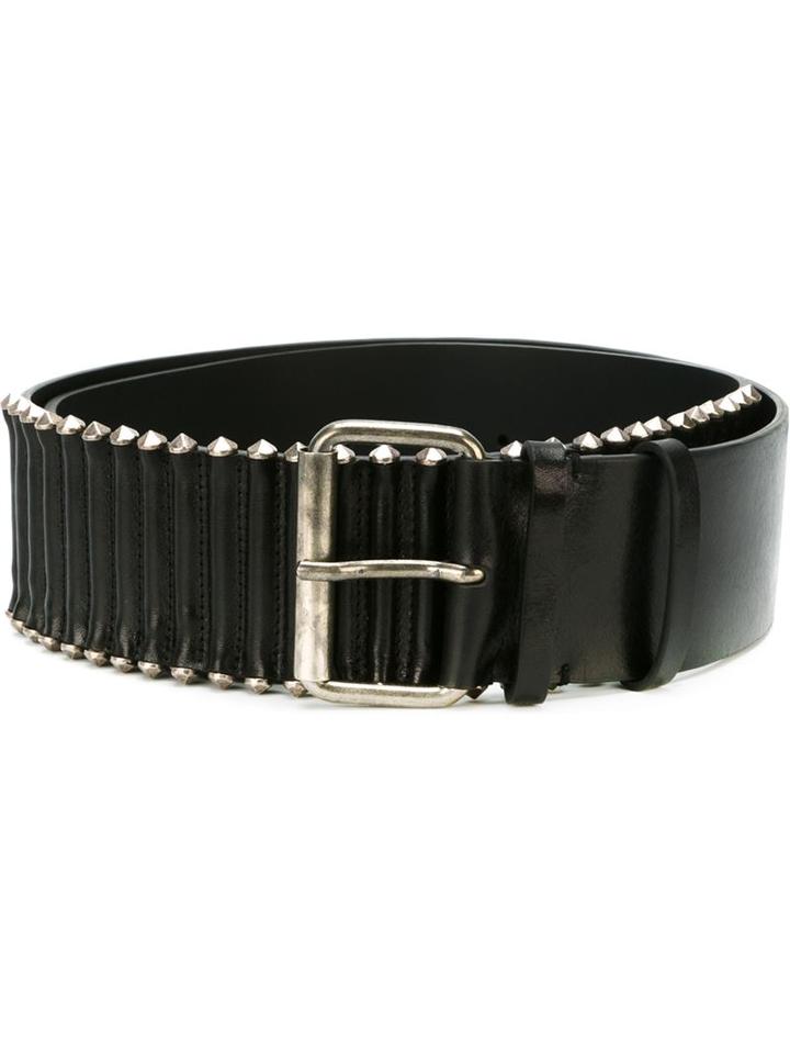 Ann Demeulemeester Metal Bullet Belt