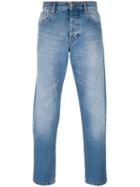 Ami Alexandre Mattiussi Carrot-fit Jeans, Men's, Size: 33, Blue, Cotton