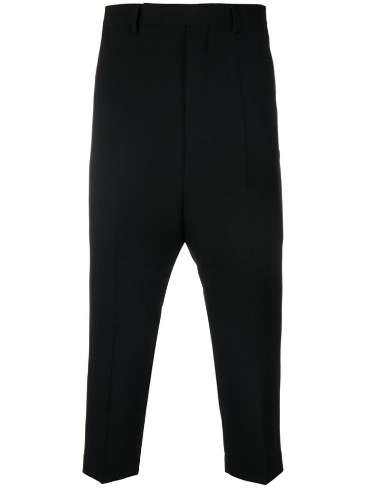 Rick Owens Loose Fitted Trousers - Black