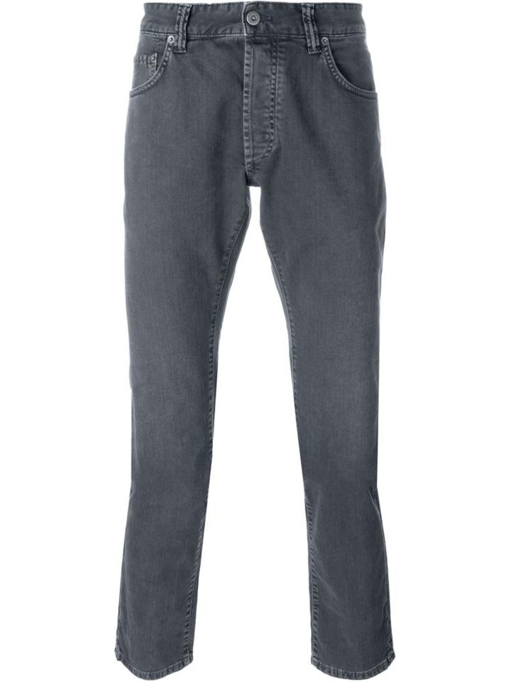 Natural Selection Graphite Wash Jeans, Men's, Size: 34, Grey, Cotton/spandex/elastane