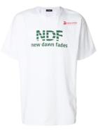 Raf Simons Ndf Printed T-shirt - White
