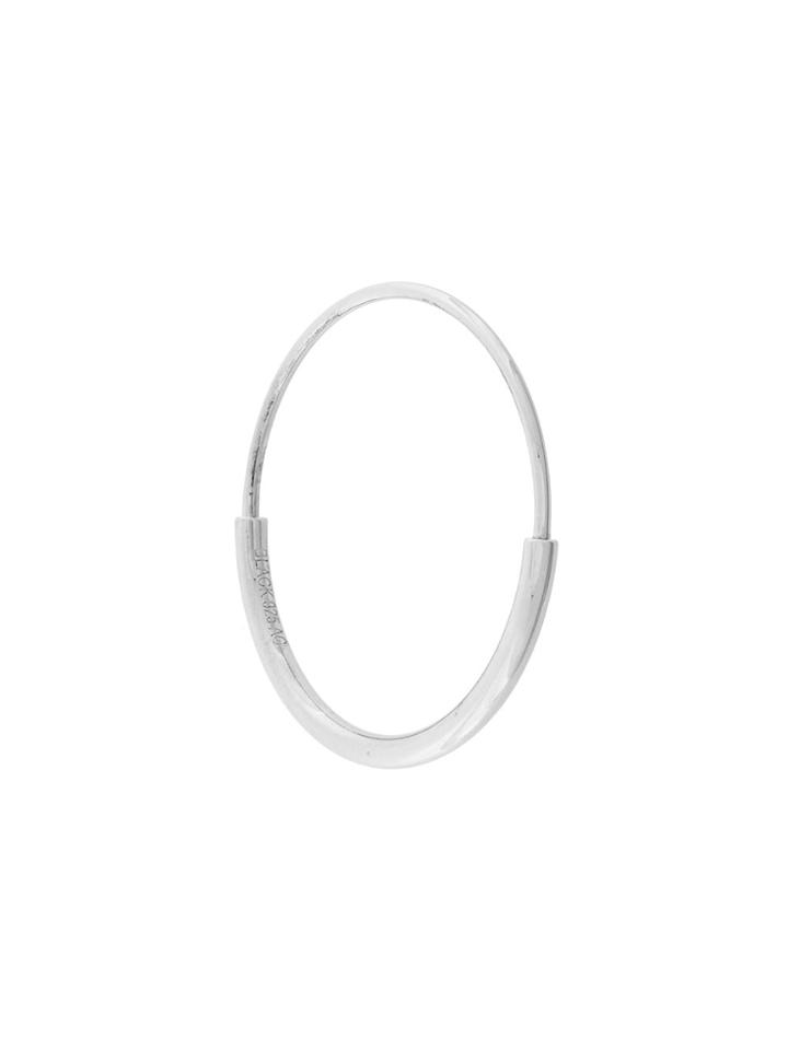 Maria Black Delicate Hoop 26 Earring - Grey