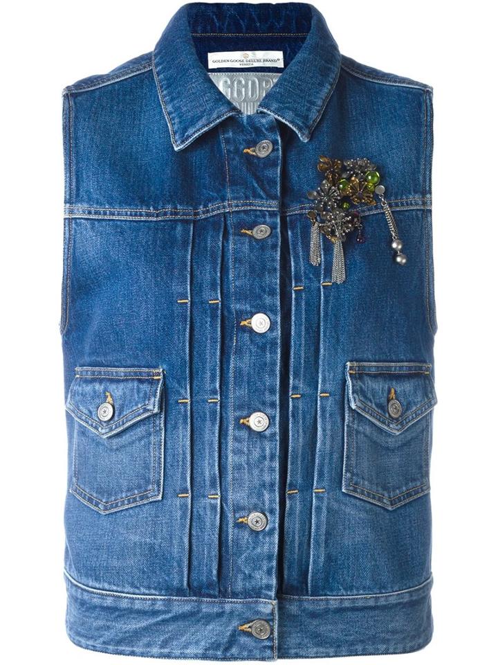Golden Goose Deluxe Brand Denim Gilet