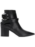 Strategia Buckle Boots - Black
