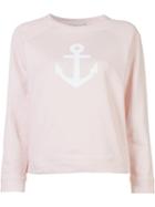 Sea Anchor Sweatshirt, Women's, Size: Medium, Pink/purple, Cotton