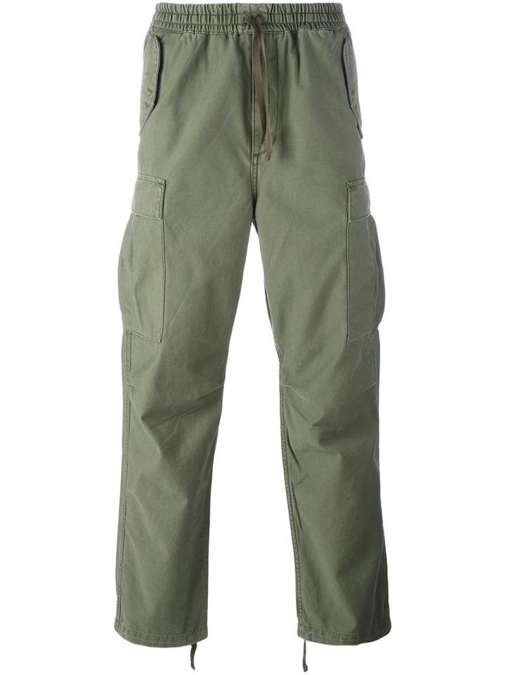 Carhartt Cargo Pocket Trousers, Men's, Size: Small, Green, Polyester/cotton
