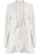 Chloé Patterned Blouse - Grey