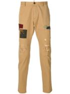 Dsquared2 Distressed Trousers - Nude & Neutrals