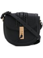 Altuzarra - Ghianda Saddle Bag - Women - Cotton/leather - One Size, Black, Cotton/leather