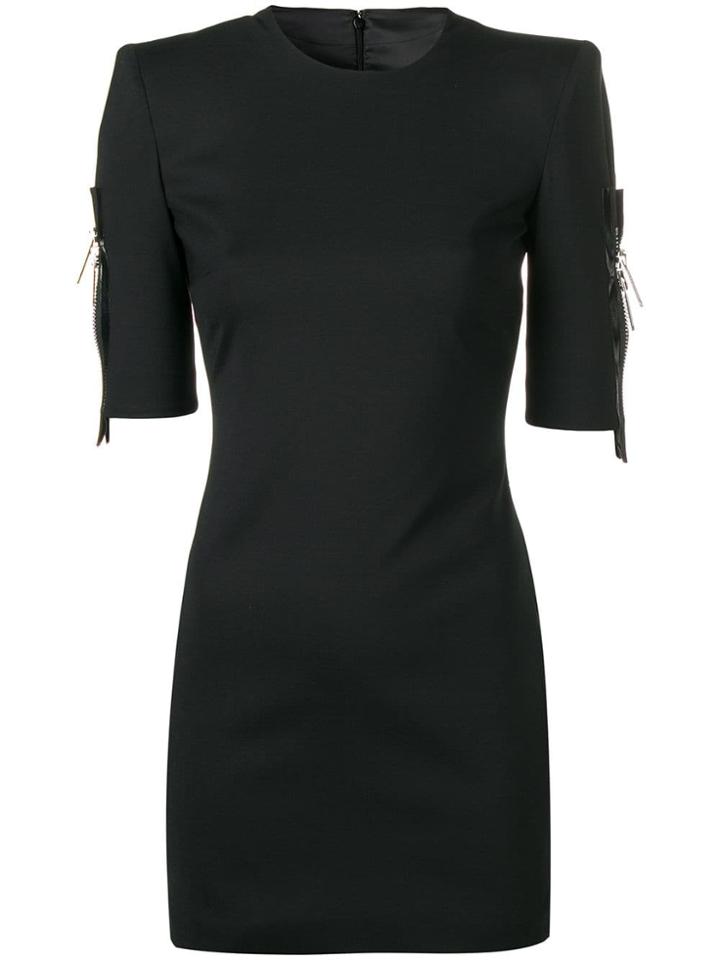 Dsquared2 Structured Shoulders Mini Dress - Black