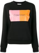 Calvin Klein Logo Sweatshirtc - Black