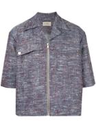 Necessity Sense Sahara Shirt Jacket - Blue
