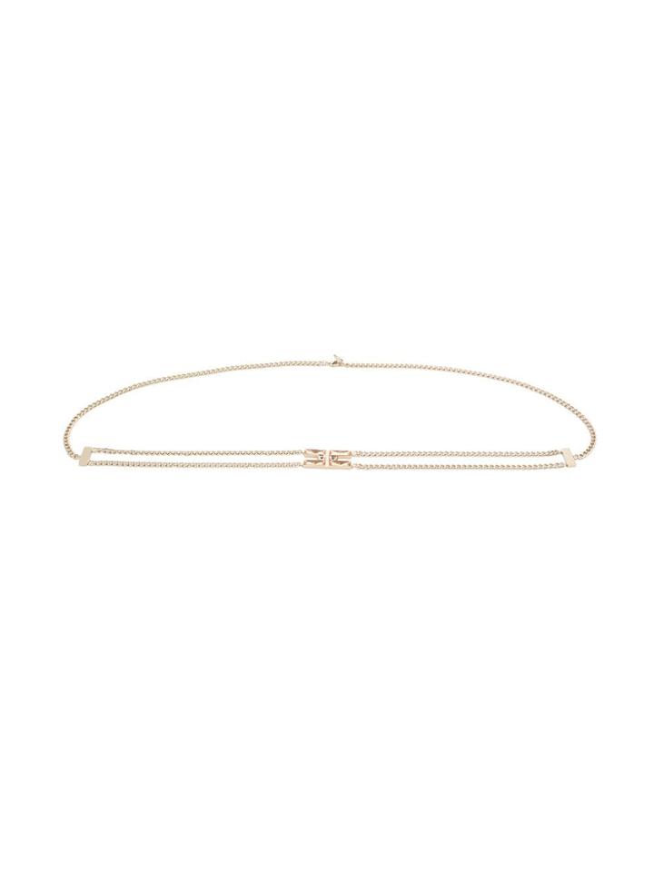 Elisabetta Franchi Kids Chain Belt - Gold