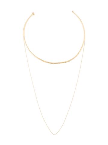 Uhuru Double Necklace - Metallic