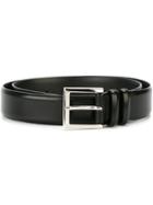 Orciani Classic Buckle Belt, Men's, Size: 105, Black, Leather