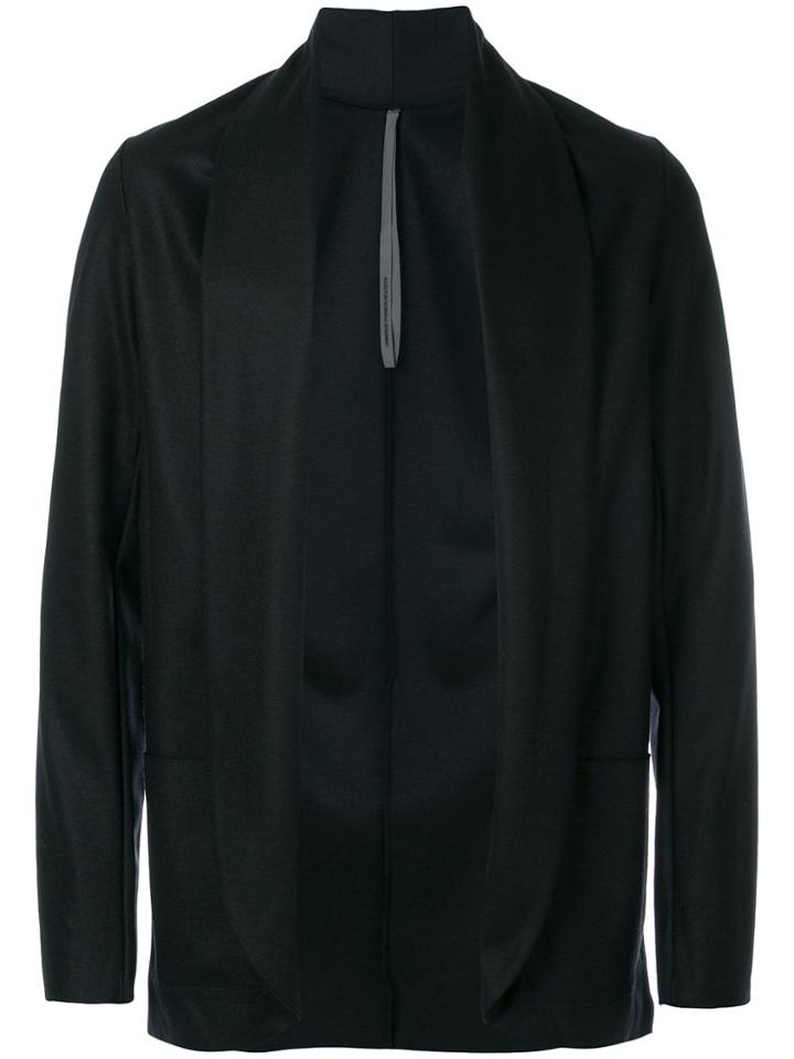 Attachment Fine Knit Lightweight Jacket - Black
