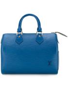 Louis Vuitton Vintage Speedy 25 Bowling Bag - Blue