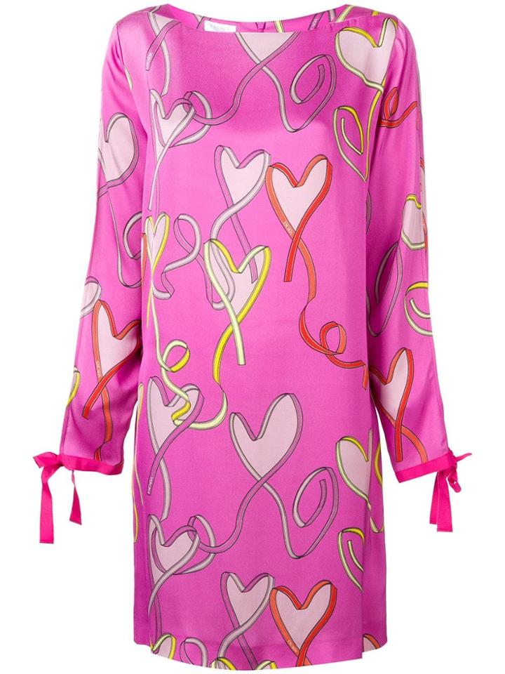 Escada Sport Printed Shift Dress - Pink