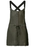 Damir Doma - Tylda Suspender Top - Women - Linen/flax/viscose - M, Black, Linen/flax/viscose