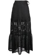 Cynthia Rowley Wicker Park Lace Skirt - Black
