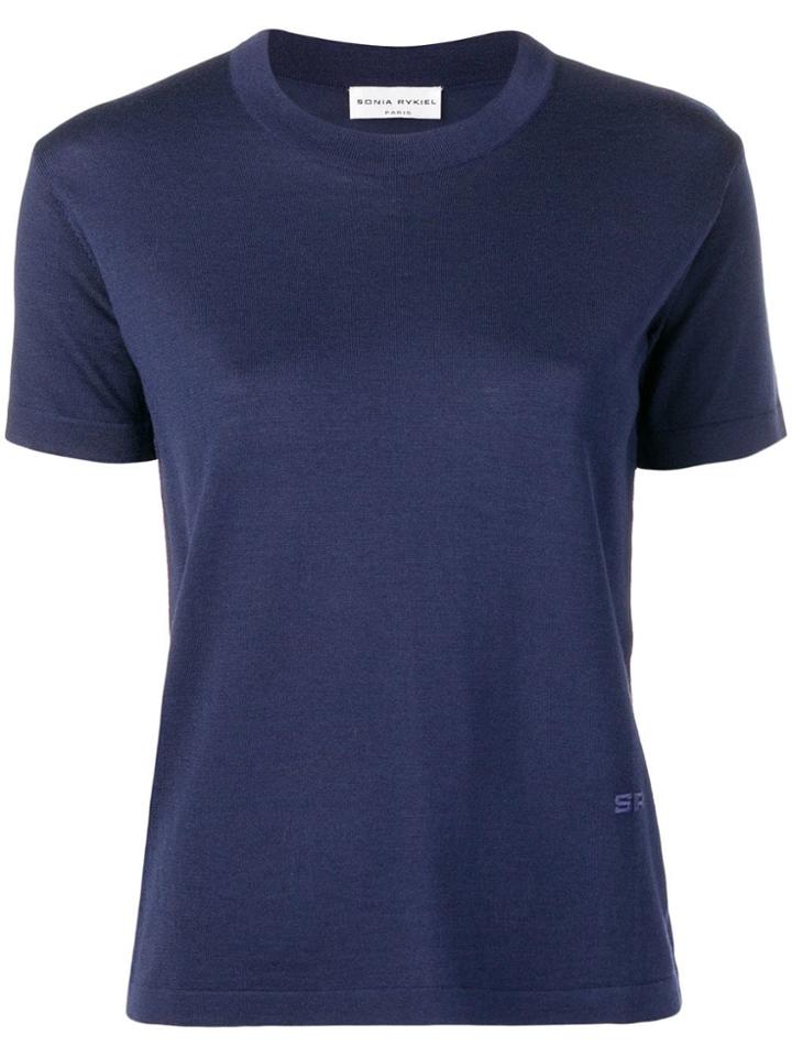 Sonia Rykiel Round Neck T-shirt - Blue