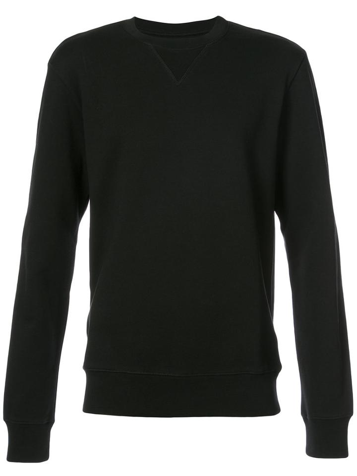 Maison Margiela - Elbow Patch Sweater - Men - Cotton - 50, Black, Cotton