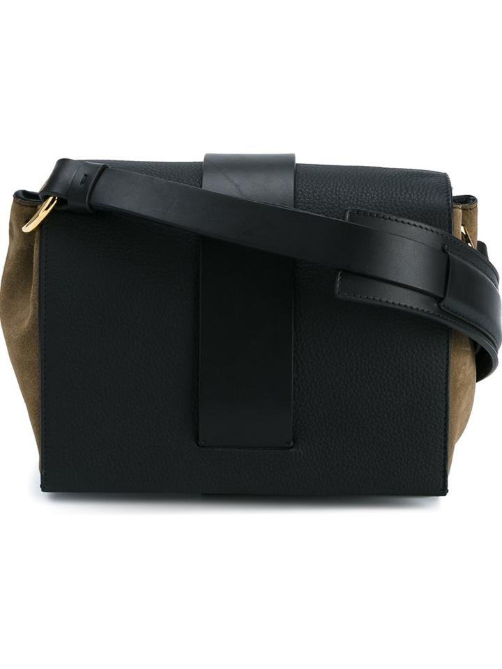 Marni Bandoleer Shoulder Bag, Women's, Black